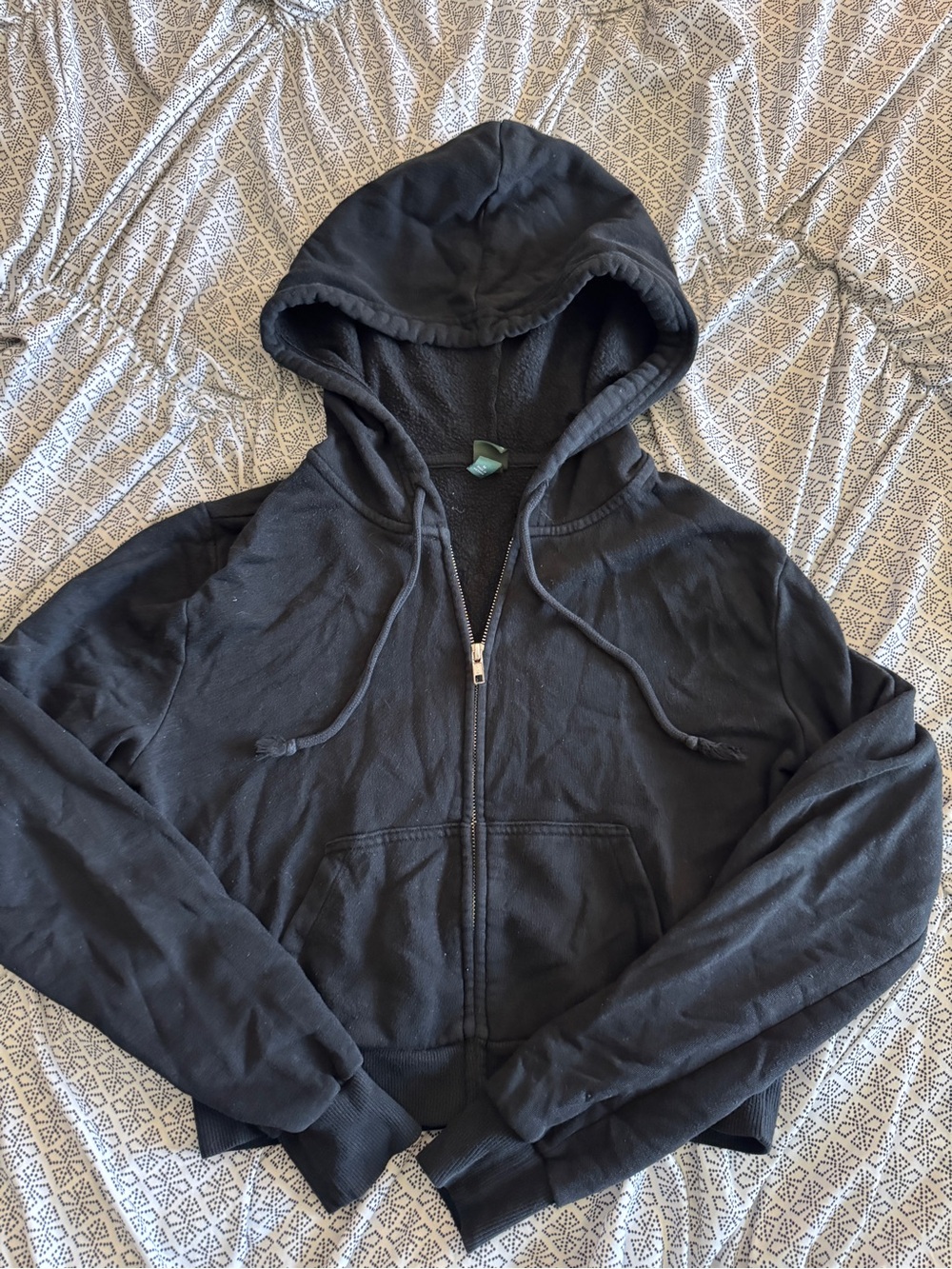 Cropped Target Hoodie